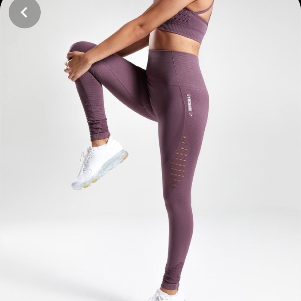 Gymshark dark purple leggings